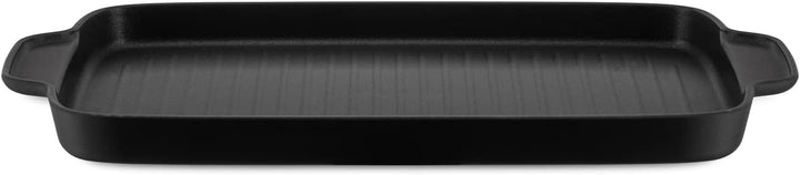 Alessi Mami 3.0SG123/38 Grillpfanne, Aluminium, silber, 38,40 x 23,60 x 2,70 cm, Einheiten, 1.0