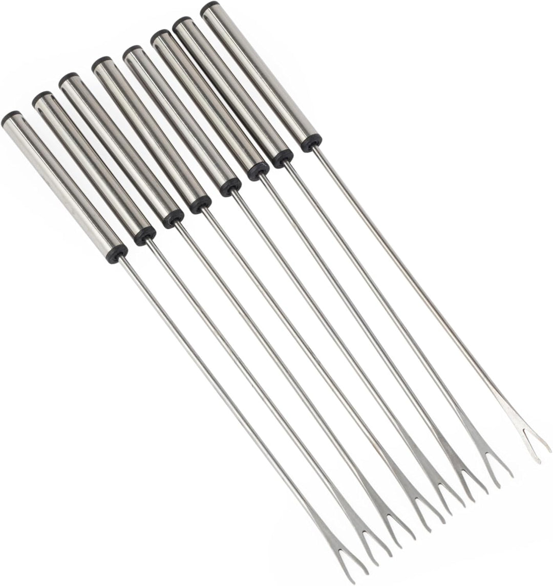 Progress Elektrischer Fondue-Maker – Enthält 8 Edelstahlgabeln und abnehmbaren 20 cm Topf, herzhaft