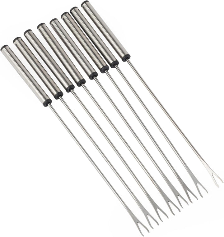 Progress Elektrischer Fondue-Maker – Enthält 8 Edelstahlgabeln und abnehmbaren 20 cm Topf, herzhaft