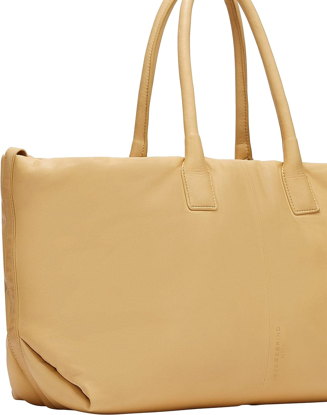 Liebeskind Damen Puffy Chelsea Shopper L Champagne, Champagne