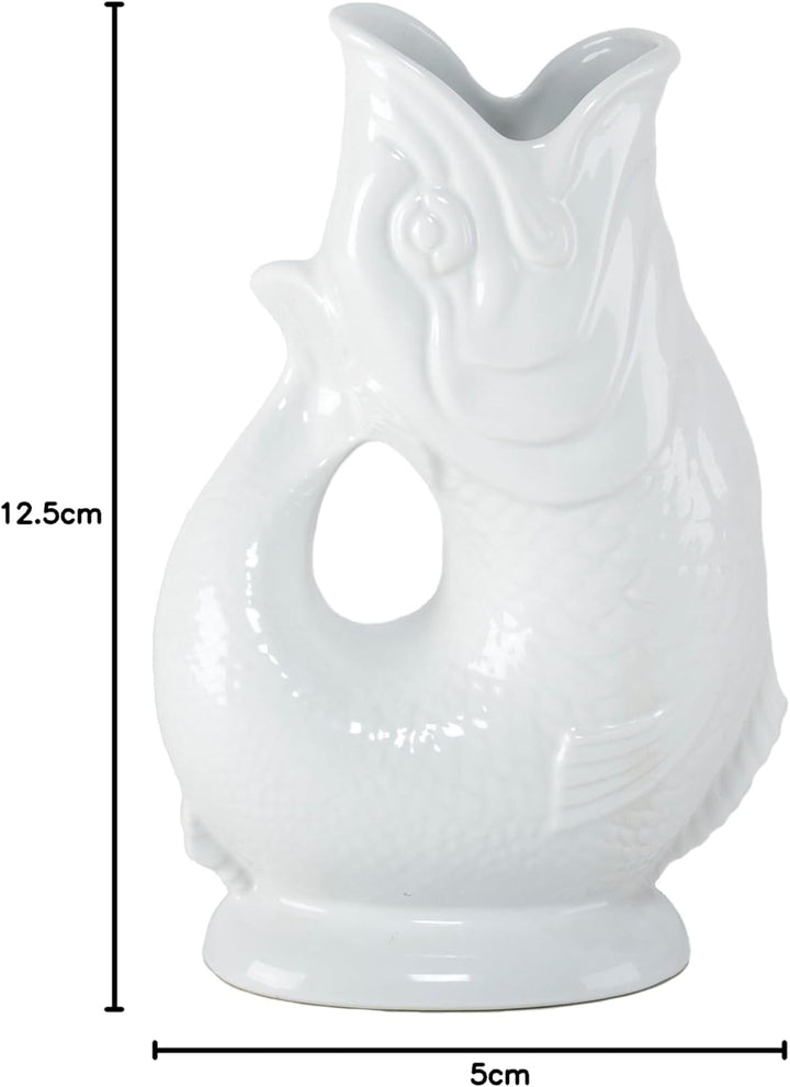 Gluggle Krug Neuheit Extra Large weiss, Extra Large Weiss