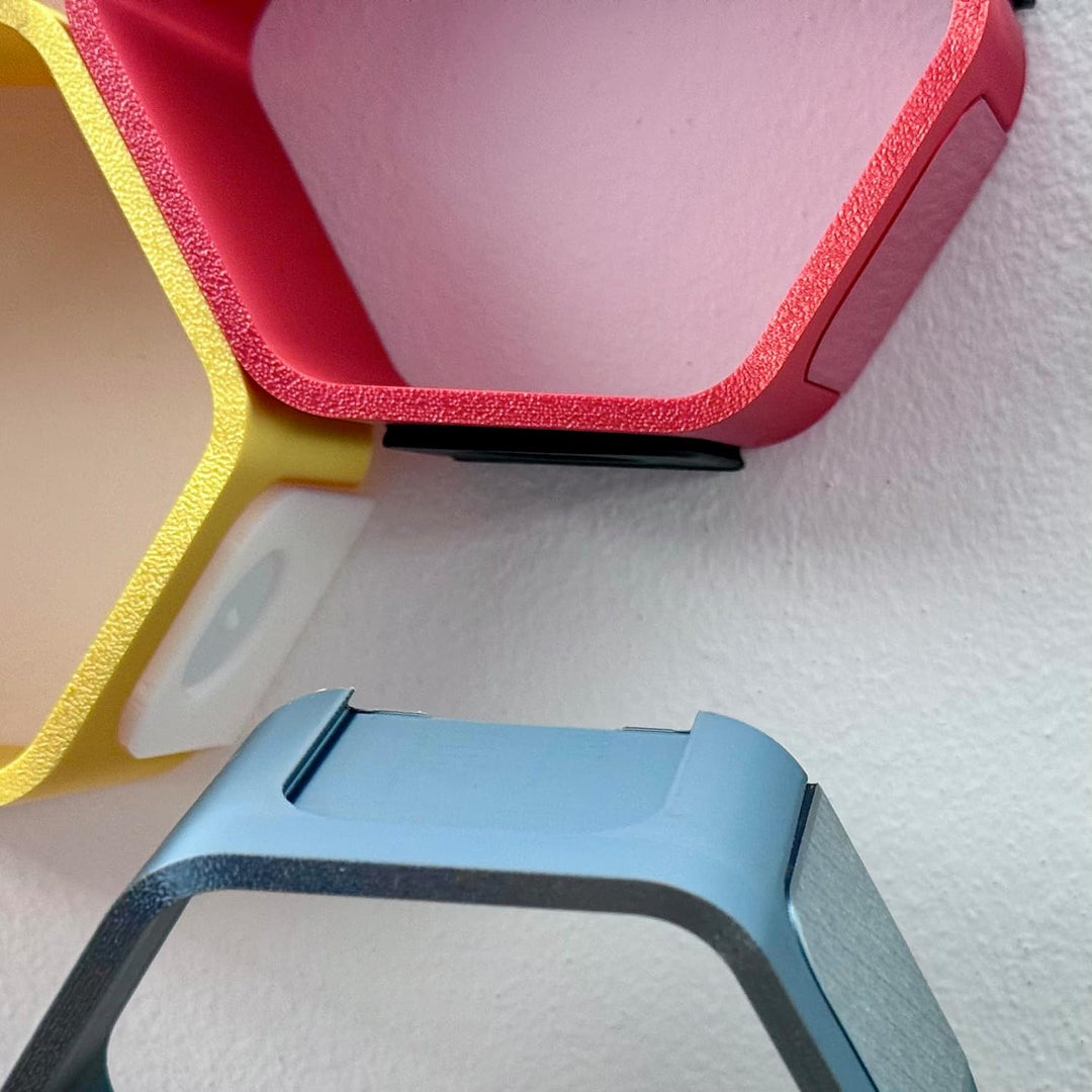 Regal für Hörfiguren (z.B. Tonie Figuren) - 3D Druck - Modulares Design (violett, Basic) Violett Bas