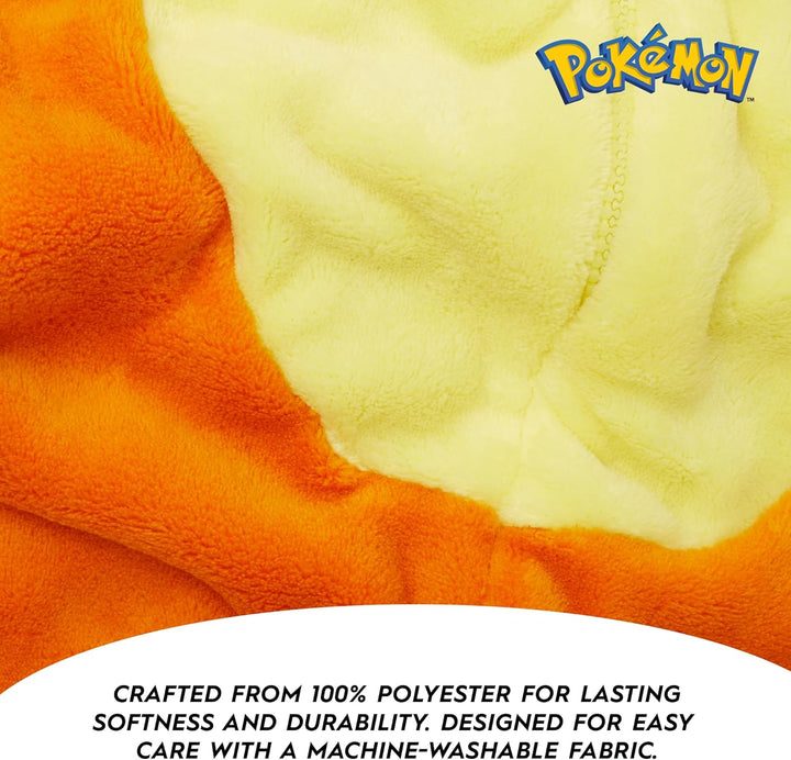 Pokemon-Einteiler mit Kapuze für Jungen oder Mädchen, Evoli, Gengar, Glumanda, Pikachu, Relaxo, Schi