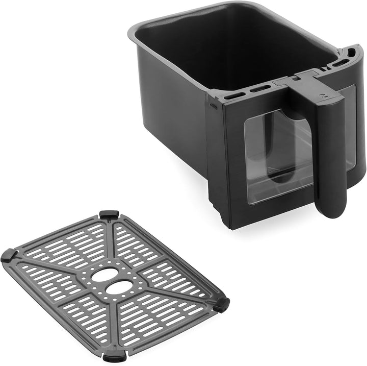 GreenPan Bistro 9-in-1 XL Air Fry Ofen, 2 Frittierkörbe (2 x 4L), Antihaftbeschichteter Korb,Schnell
