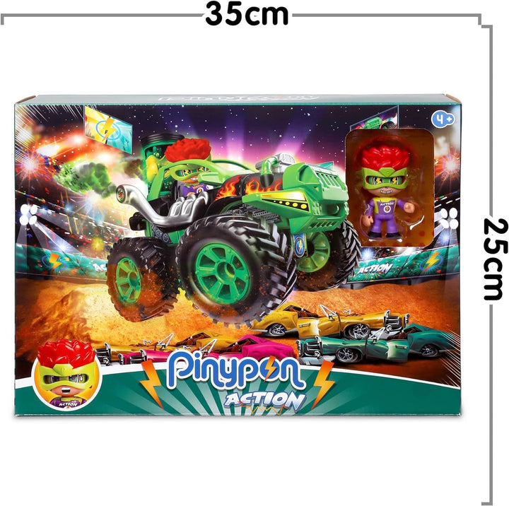 Pinypon Action 700017051 Big Foot Pinypon Spielzeug, bunt, Talla única