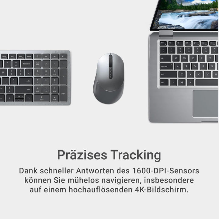 Dell Multi-Device Wireless-Maus – MS5320W Klassisch, Klassisch