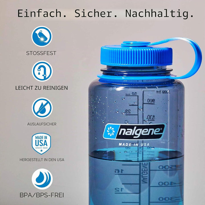 Nalgene WH Sustain Trinkflaschen Lime 0,5 L, Lime