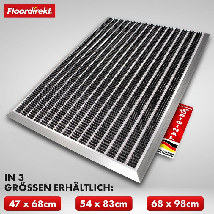 Floordirekt Fussabtreter Aussenbereich „Spectral“ für innen &amp; aussen - rostfrei &amp; wetterfest - Haust