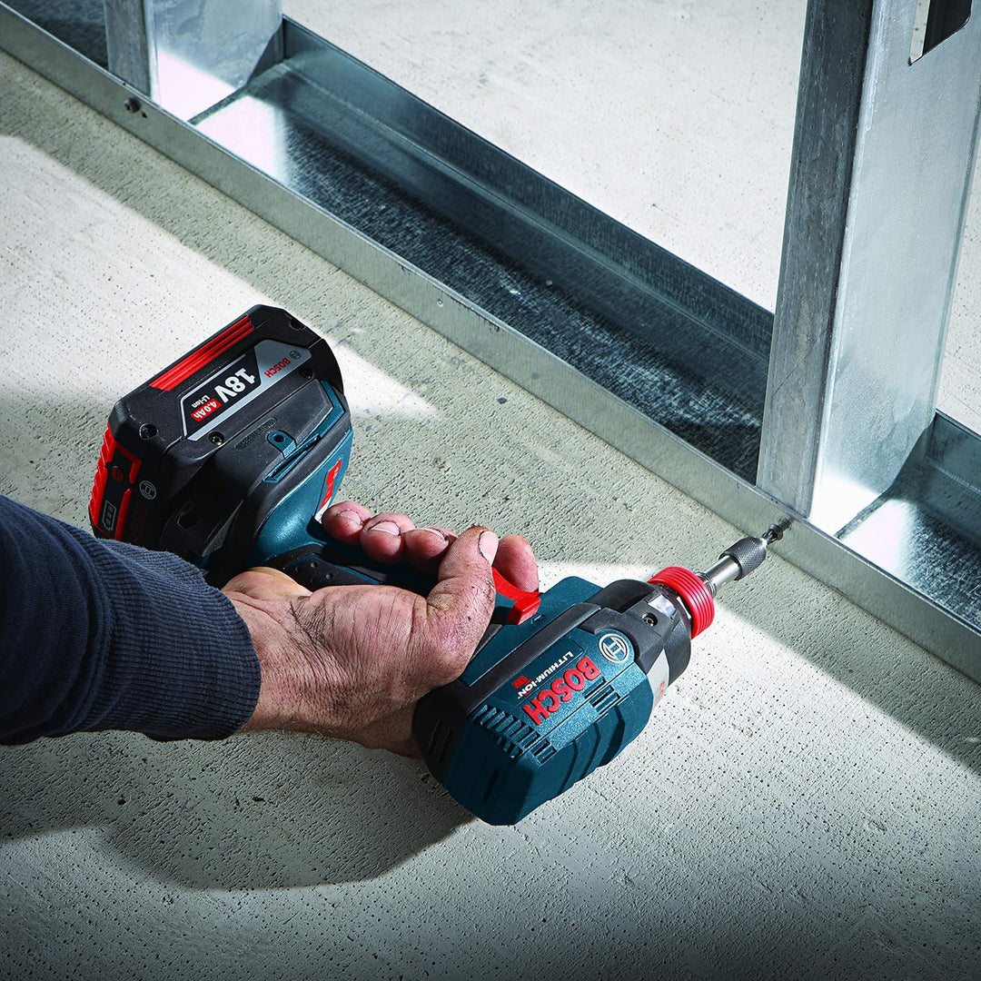 BOSCH ITSQ26B 10 Stück 15,2 cm Vierkant #2 Schlagfeste Schraubendreher-Bits