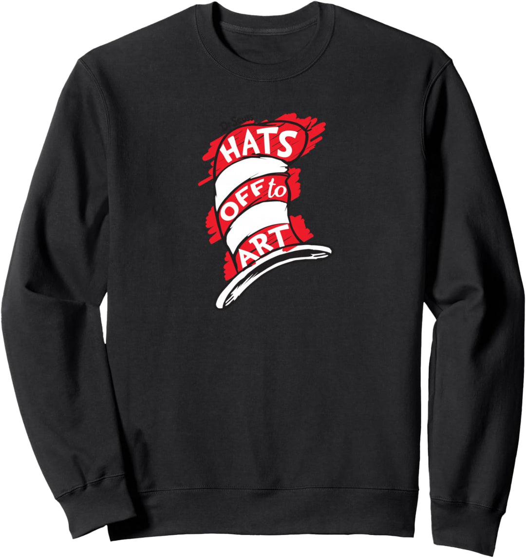 Dr. Seuss Hats Off To Art Sweatshirt