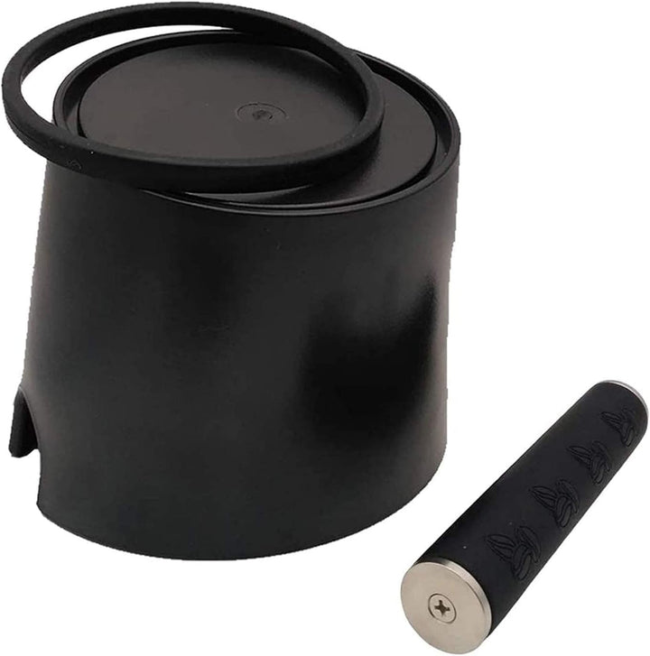Abklopfbehälter für Siebträger Espresso Abklopfbehälter Kaffeesatz Abschlagbox Knock Box Stossdämpfe