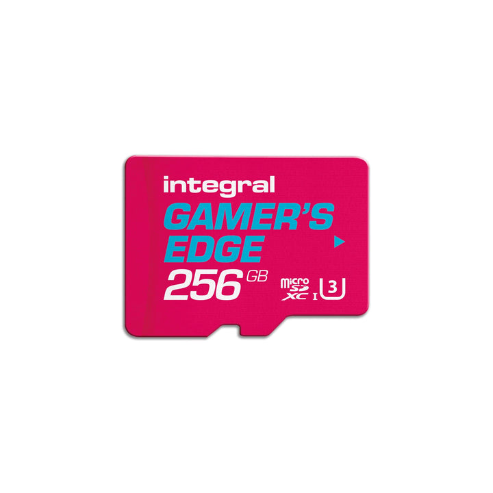 Integral 256GB Gamer's Edge Micro SD Card für die Nintendo Switch - Schnelles Laden & Speichern von