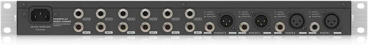 Behringer POWERPLAY HA6000 6-Kanal-Hochleistungs-Kopfhörer-Misch- und Verteilverstärker, POWERPLAY H