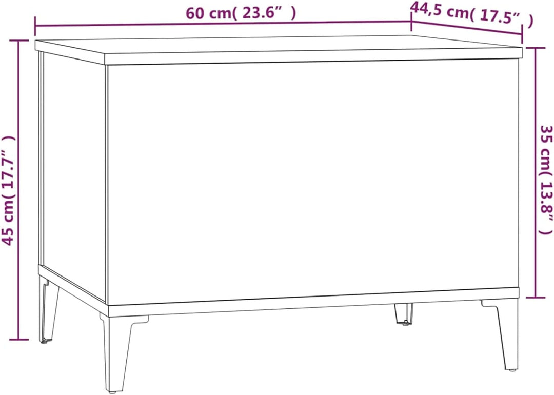 Tidyard Couchtisch Tisch Wohnzimmertisch Esstisch Sofatisch Küchentisch Kaffeetisch Teetisch 60 x 44