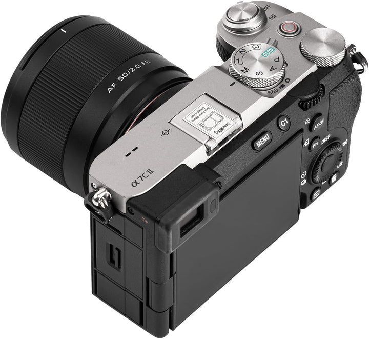VILTROX 50mm F2 Vollformat Objektiv für Sony, AF 50mm f/2.0 FE Standard Prime Objektiv für Sony e Mo