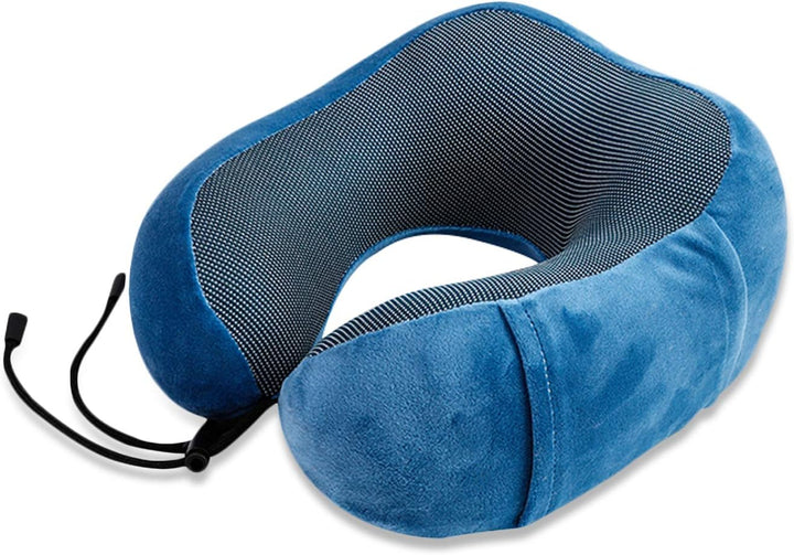 FANDARE Nackenkissen Reisekissen aus Memory-Schaum Neck Pillow Nackenhörnchen Komfortabel Verstellba