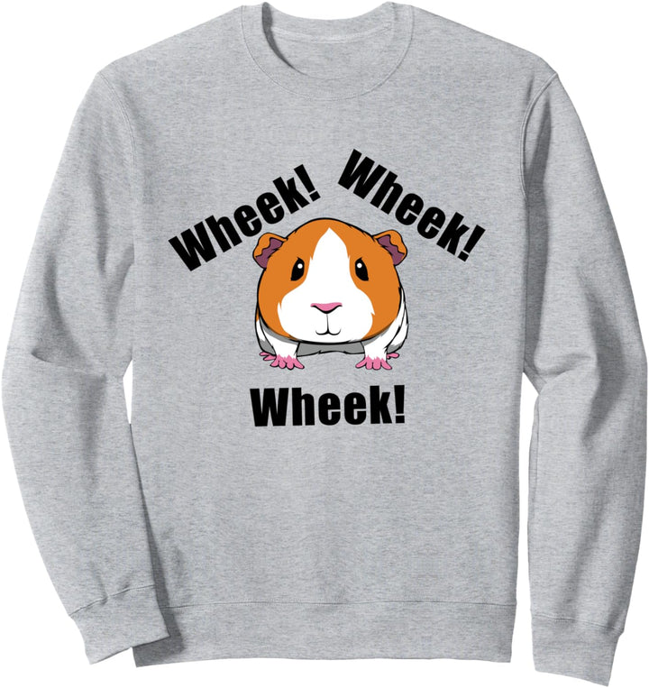 Ironischer Nager Meerschweinchen Quiekt Sweatshirt
