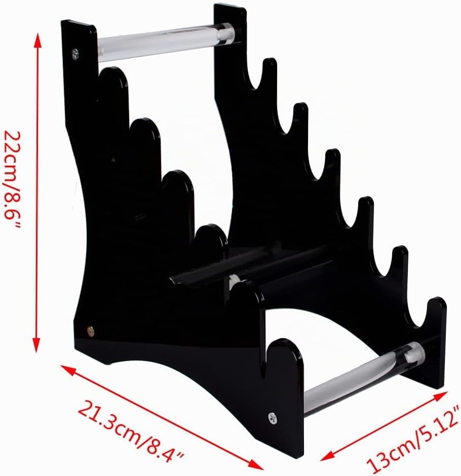 Messerständer, Messerhalter, Messer-Präsentationsständer, Messer-Vitrine, Sammlerstück, Messer-Präse