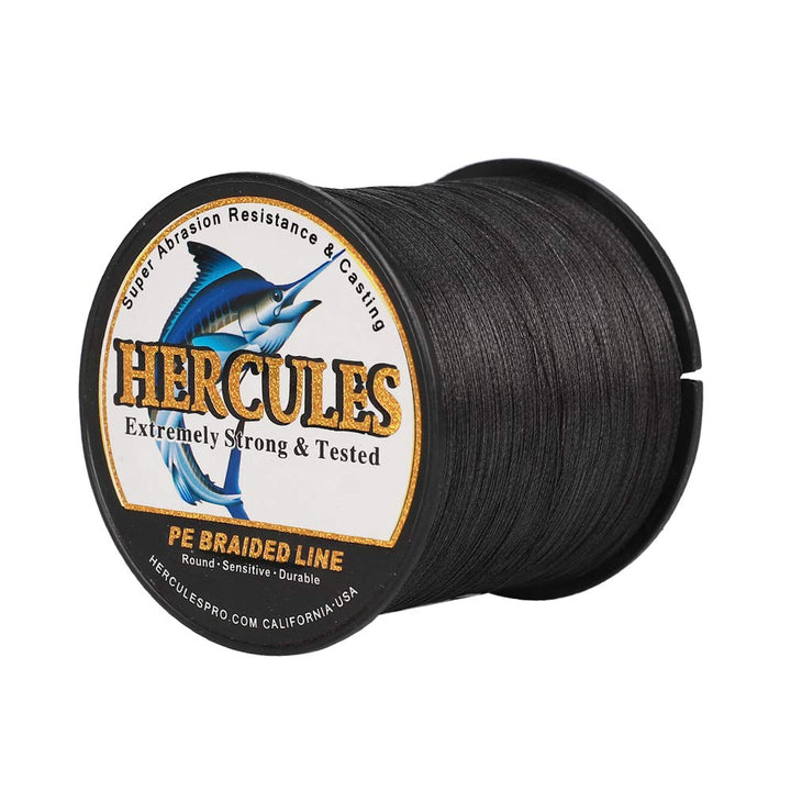 HERCULES Super Cast 100m - 2000m Yards Geflochtene Angelschnur 10lb - 300lb Test für Salzwasser Süss