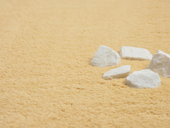 the carpet Relax – Superweiches Badezimmerteppich, Flauschige Badematte in Felloptik, rutschfest & W