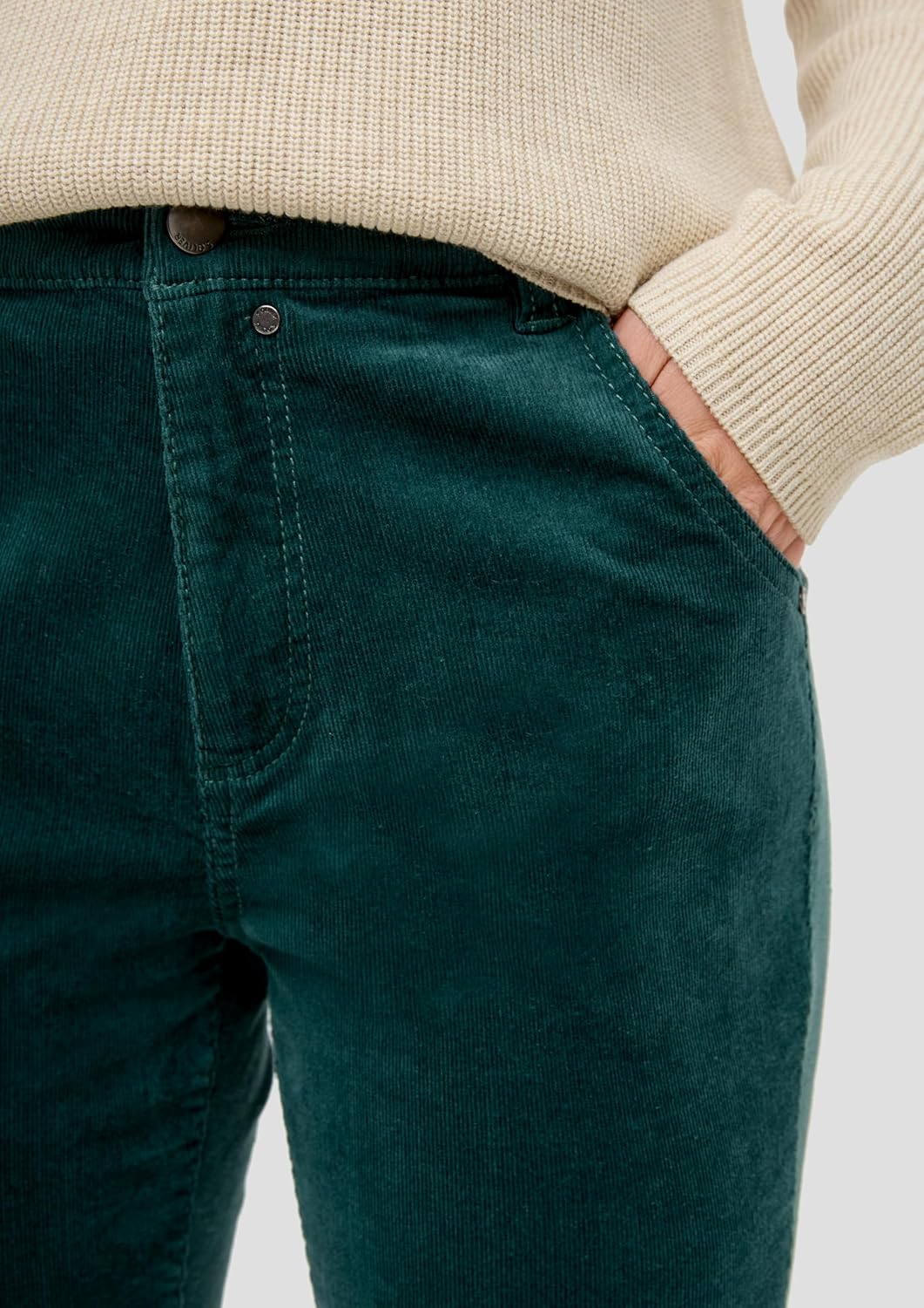 s.Oliver Jeans Anny/Super Skinny Fit/High Rise/Super Skinny Leg 46W / 32L Blue Green, 46W / 32L Blue