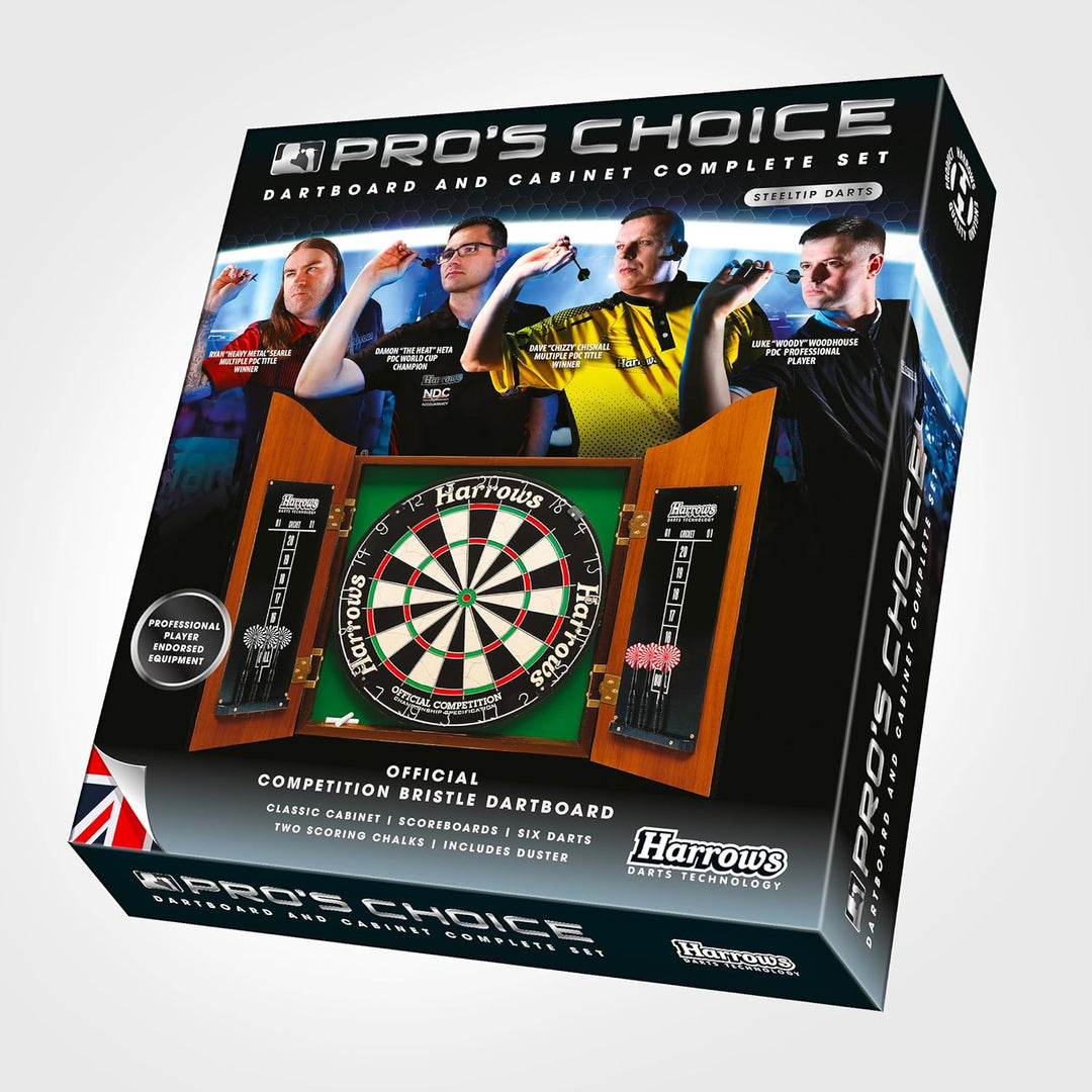 Harrows Komplettes Dart Pro's Choice Set Einheitsgrösse Weiss, Einheitsgrösse Weiss
