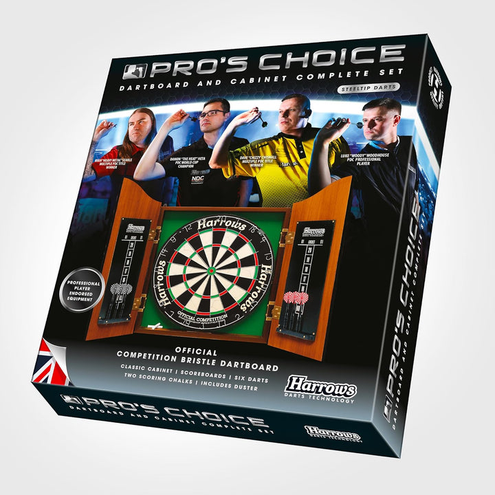 Harrows Komplettes Dart Pro's Choice Set Einheitsgrösse Weiss, Einheitsgrösse Weiss