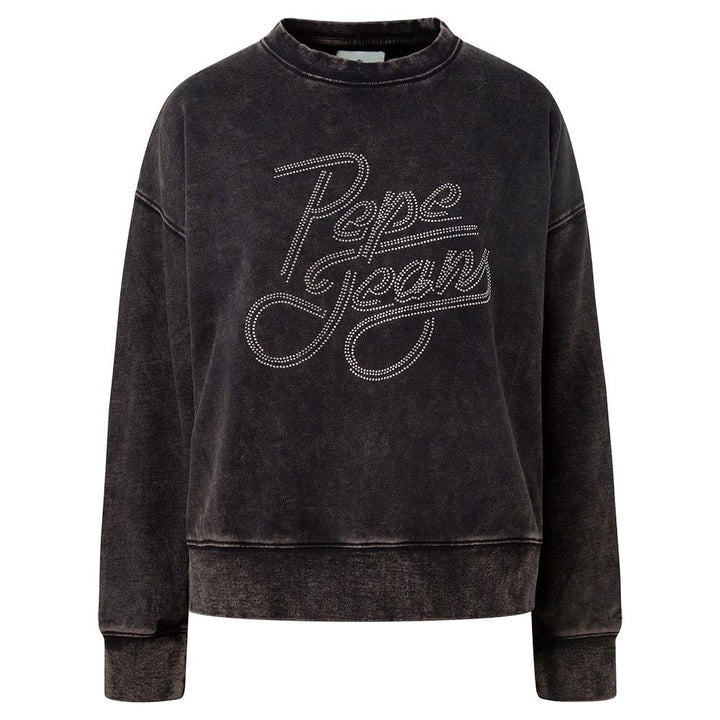 Pepe Jeans Damen Connie Sweatshirt 38 990washed Black, 38 990washed Black