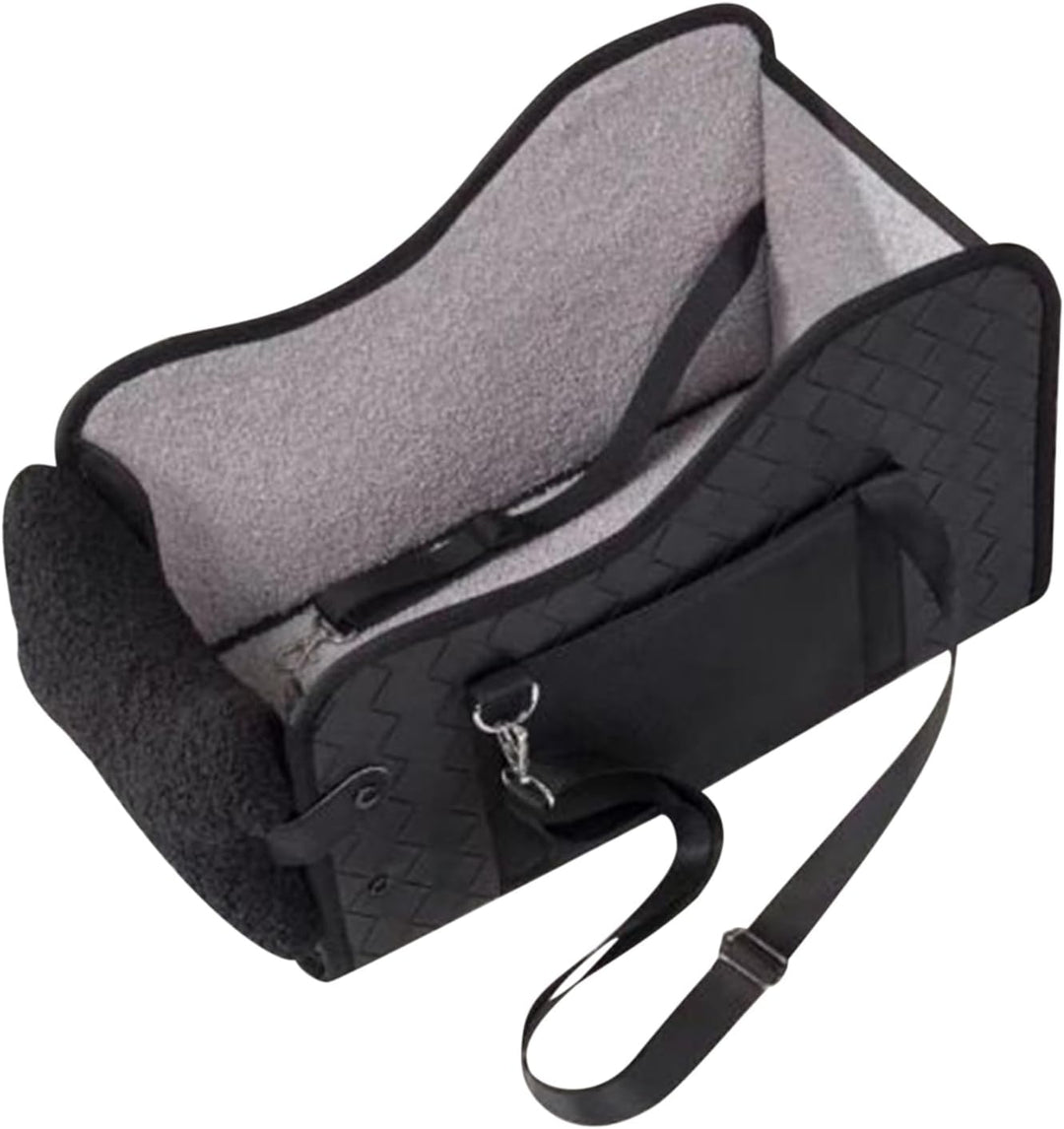 Mittelkonsole Hundeautositz,Hunde Konsole Autositz Unter 6kg | Klappbarer Transportabler Booster Trä