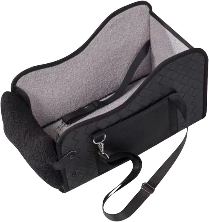 Mittelkonsole Hundeautositz,Hunde Konsole Autositz Unter 6kg | Klappbarer Transportabler Booster Trä