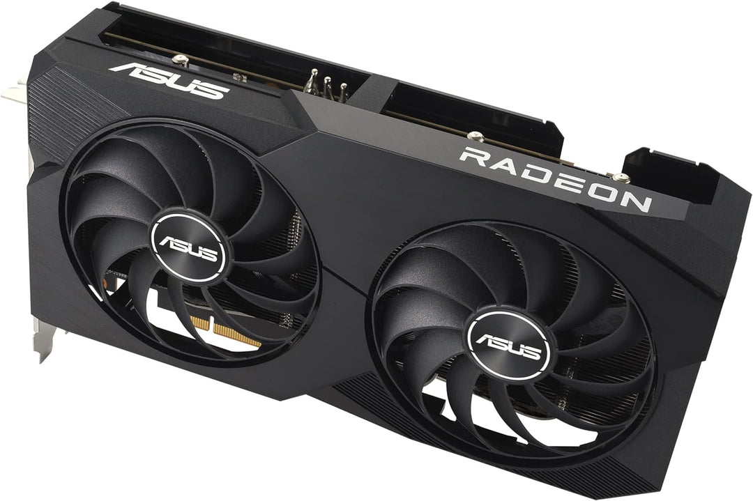 ASUS Dual Radeon RX 6600 V2 8GB GDDR6 Gaming Grafikkarte (AMD Radeon RX6600, PCIe 4.0, 1x HDMI 2.1,