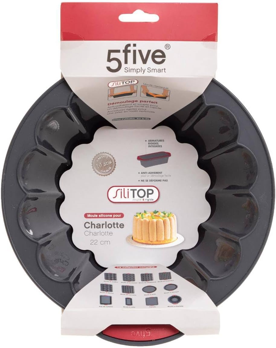 Five Silikonform für Charlotte cm Taupe, cm Taupe