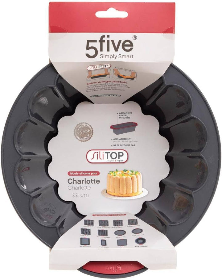 Five Silikonform für Charlotte cm Taupe, cm Taupe
