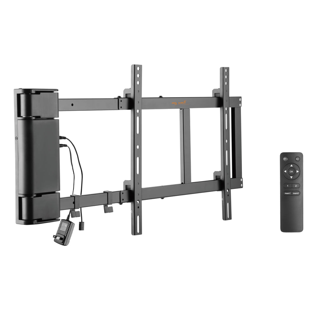 mywall HP29L Elektrische Wandhalterung für Flachbildfernseher 32-60 Zoll (81-152cm) Tragkraft 40 Kg