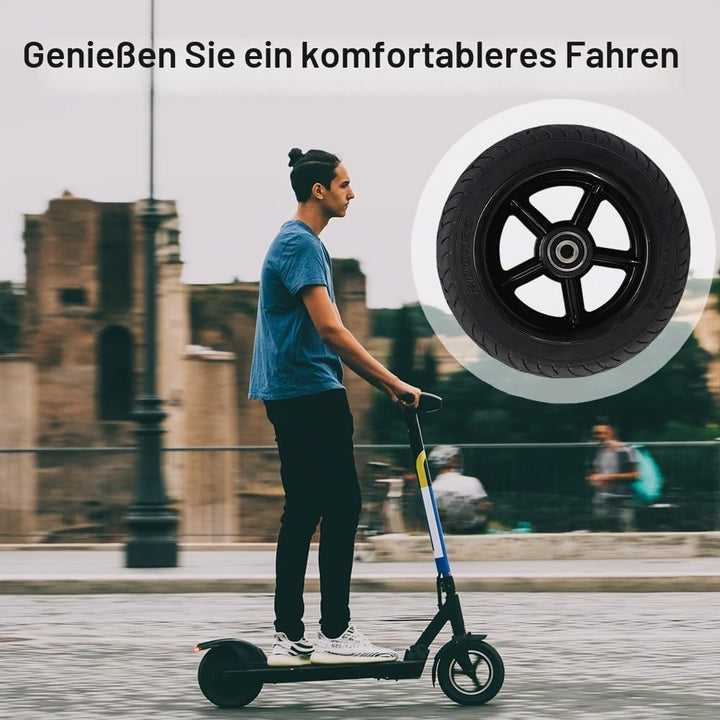 Golgner 8 Zoll E Scooter Reifen, Elektroroller Vollgummireifen 200x50, Nicht Pneumatischer Reifen, S