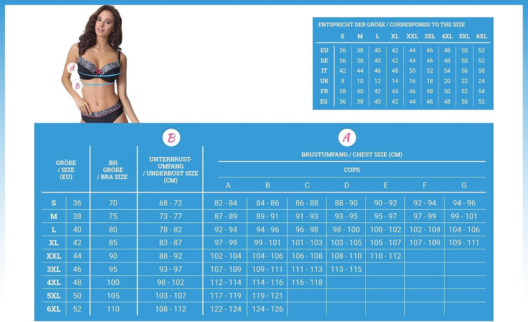 Merry Style Damen Bikini Oberteil Bademode Damen für Sommer Bikinis grosse Grössen und in viele Farb
