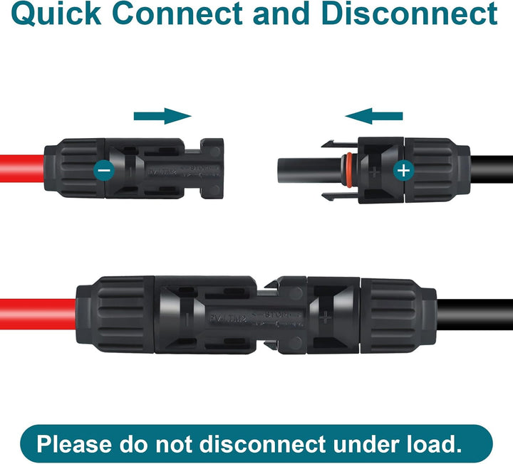 XT60-Stecker, MC4 auf XT60-Verlängerungskabel, 60 cm, XT60-Ladekabel, Solar auf XT60-Kabel, 10 AWG f