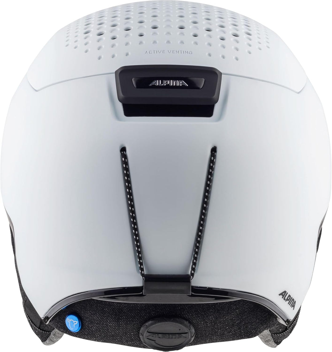 ALPINA Unisex - Erwachsene, GEMS Skihelm white matt 51-55 cm, white matt 51-55 cm
