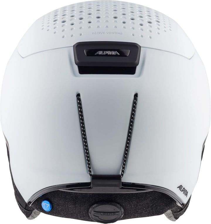 ALPINA Unisex - Erwachsene, GEMS Skihelm white matt 51-55 cm, white matt 51-55 cm