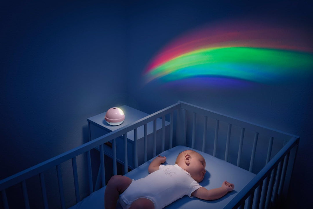 CHICCO First Dreams Rainbow Musical Karussell, 3in1 Neugeborenen Karussell mit beruhigenden Melodien