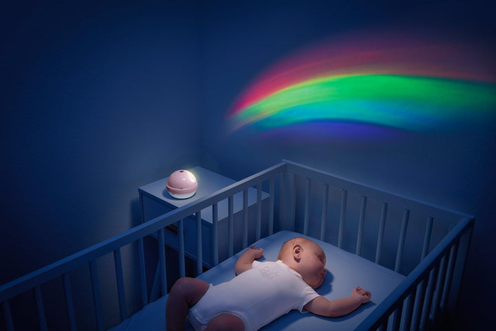 CHICCO First Dreams Rainbow Musical Karussell, 3in1 Neugeborenen Karussell mit beruhigenden Melodien