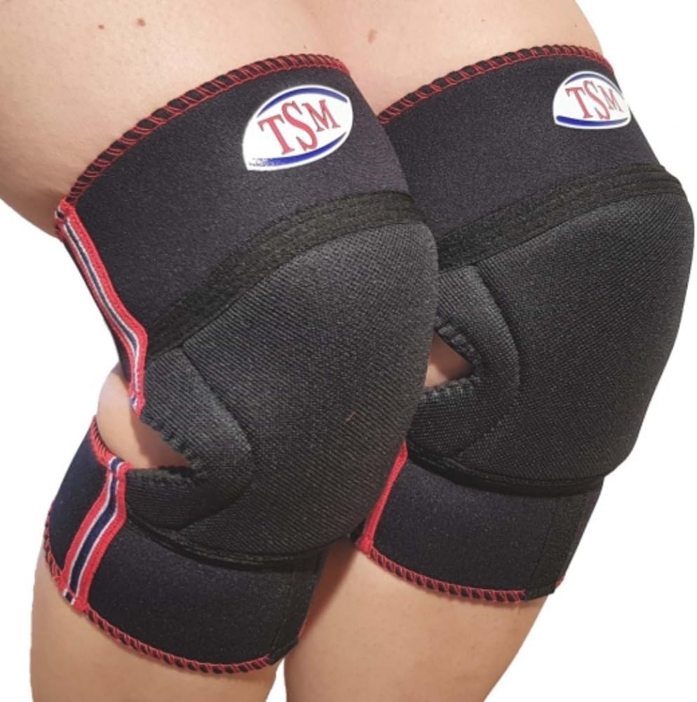 TSM Knieschützer Basic Sportbandage, schwarz, M