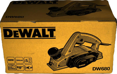 DeWalt DW680-QS Hobel 2,5 mm 600 Watt, W, 230 V