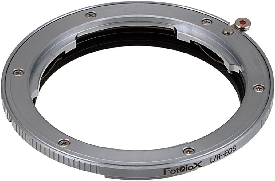 Fotodiox Pro Lens Mount Adapter Compatible with Leica R Lenses on Canon EOS (EF, EF-S) Mount D/SLR C