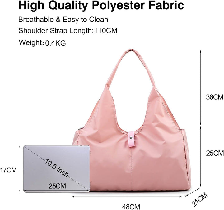 FANDARE Yogatasche Sporttasche Reisetasche Herren Damen Weekender mit Schuhfach Ryanair Handgepäck T