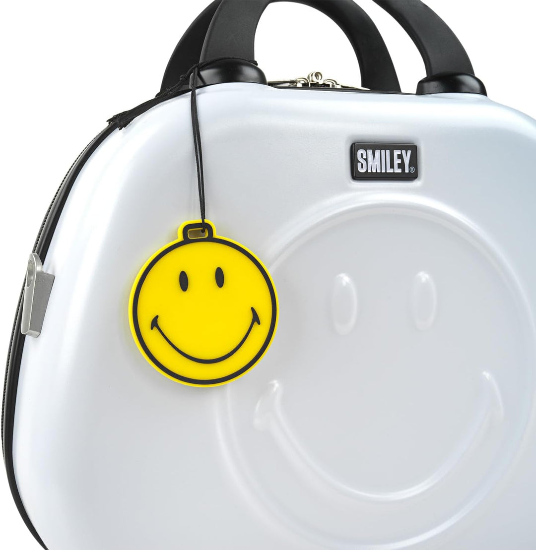 Smiley Originals - Kosmetikkoffer Hartschale Gross, Beautycase Damen, Trolley & Handgepäck Koffer: B