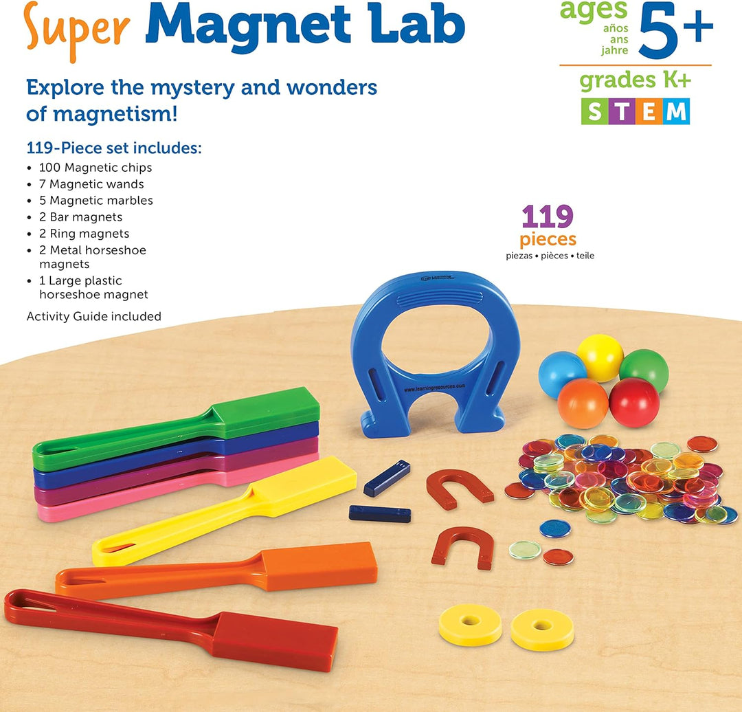Learning Resources Super Magnet-Experimentierset 1, 1