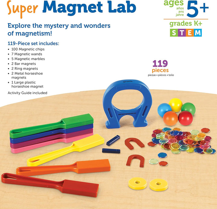 Learning Resources Super Magnet-Experimentierset 1, 1