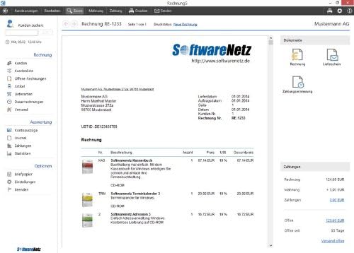 Softwarenetz Rechnung 5