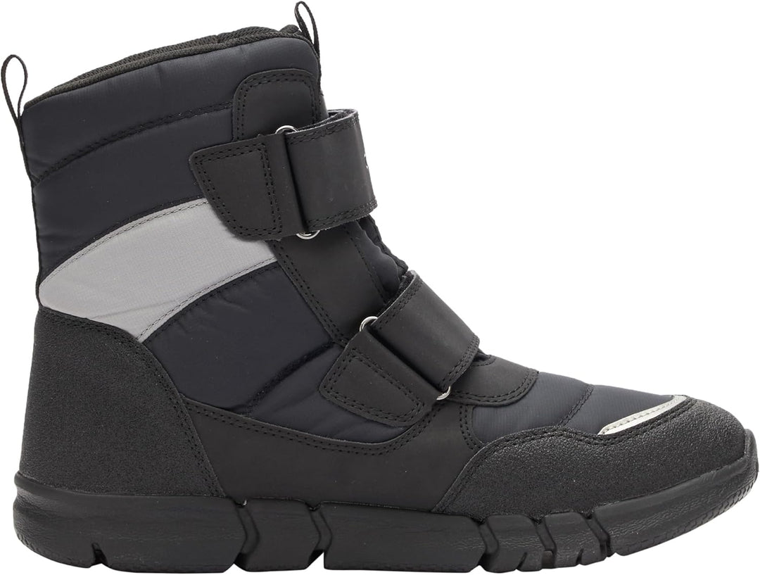 Geox Jungen J Flexyper Boy B ABX Stiefeletten 31 EU Schwarz, 31 EU Schwarz